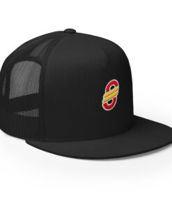 Gorra trucker clásica personalizable, vista frontal