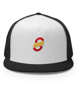 Gorra trucker clásica personalizable, vista frontal