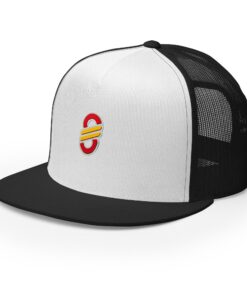 Gorra trucker clásica personalizable, vista frontal