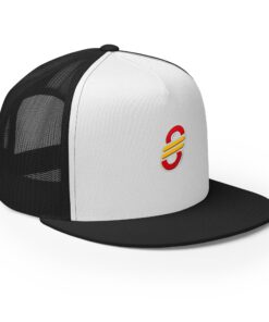 Gorra trucker clásica personalizable, vista frontal