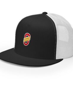 Gorra trucker clásica personalizable, vista frontal