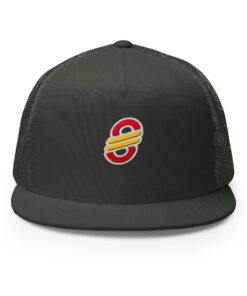 Gorra trucker clásica personalizable, vista frontal