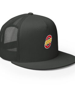 Gorra trucker clásica personalizable, vista frontal