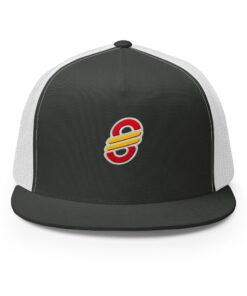 Gorra trucker clásica personalizable, vista frontal