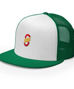 Gorra trucker clásica personalizable, vista frontal