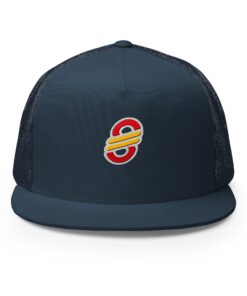 Gorra trucker clásica personalizable, vista frontal