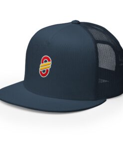 Gorra trucker clásica personalizable, vista frontal