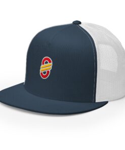 Gorra trucker clásica personalizable, vista frontal