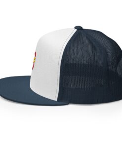 Gorra trucker clásica personalizable, vista lateral izquierda
