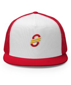 Gorra trucker clásica personalizable, vista frontal