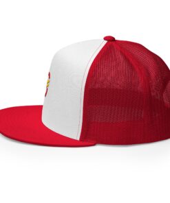 Gorra trucker clásica personalizable, vista lateral izquierda