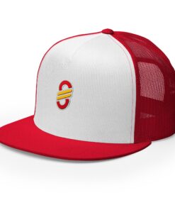 Gorra trucker clásica personalizable, vista frontal
