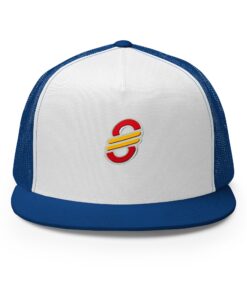 Gorra trucker clásica personalizable, vista frontal