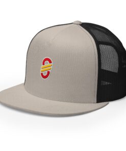 Gorra trucker clásica personalizable, vista frontal
