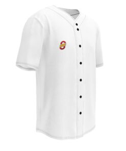 Camiseta de béisbol clásica personalizable, vista frontal