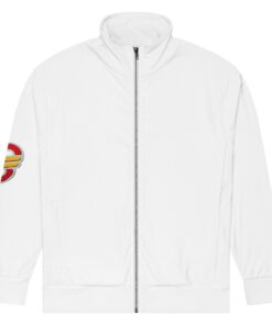 Chaqueta de chándal unisex personalizable, vista frontal