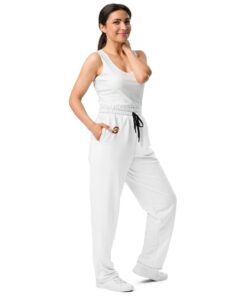 Pantalón de chándal ancho personalizable, vista frontal
