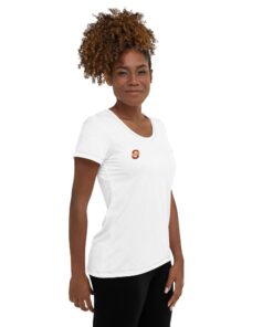 Camiseta deportiva mujer integral personalizable, vista lateral derecha