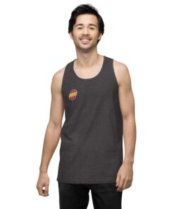 Camiseta tirantes premium hombre personalizable, vista frontal