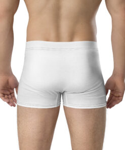 Calzoncillos boxer personalizable, vista trasera