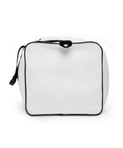 Bolsa de viaje estampado integral personalizable, vista lateral izquierda