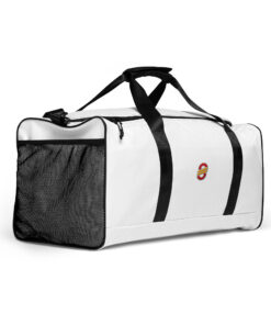 Bolsa de viaje estampado integral personalizable, vista frontal