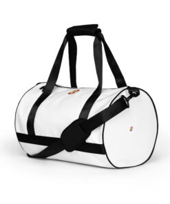 Bolsa deportiva estampado integral personalizable, vista frontal