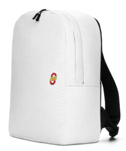 Mochila minimalista personalizable, vista trasera