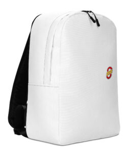 Mochila minimalista personalizable, vista trasera