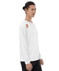 Sudadera única unisex personalizable, vista frontal