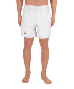 Pantalón corto deportivos unisex estampado integral personalizable, vista frontal