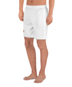Pantalón corto deportivos unisex estampado integral personalizable, vista lateral izquierda