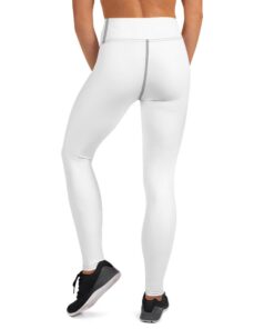 Leggings de yoga personalizable, vista trasera