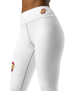 Leggings de yoga personalizable, vista frontal