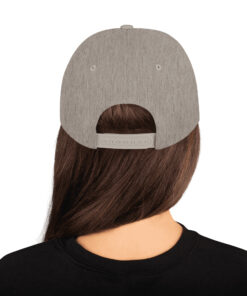 Gorra snapback personalizable, vista trasera