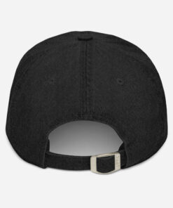 Gorra vaquera unisex personalizable, vista trasera
