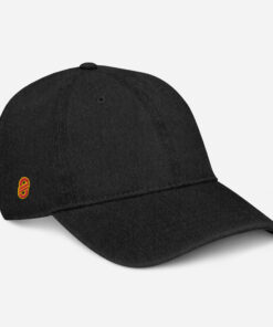 Gorra vaquera unisex personalizable, vista frontal