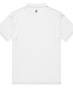 Polo slim fit para hombre personalizable, vista trasera