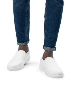 Zapatillas sin cordones hombre personalizable, vista frontal
