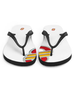 Chanclas exclusivas personalizable, vista frontal