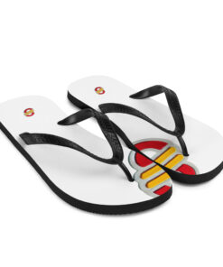 Chanclas exclusivas personalizable, vista frontal