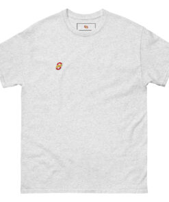Camiseta clásica unisex algodón personalizable, vista frontal