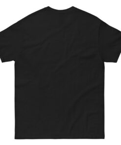 Camiseta clásica unisex algodón personalizable, vista trasera
