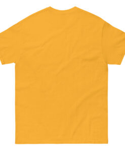 Camiseta clásica unisex algodón personalizable, vista trasera