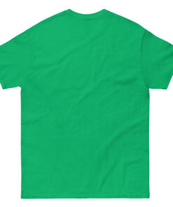 Camiseta clásica unisex algodón personalizable, vista trasera