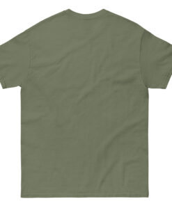 Camiseta clásica unisex algodón personalizable, vista trasera