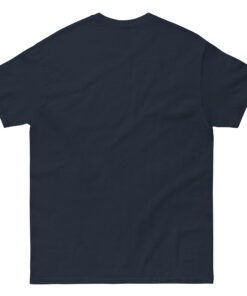 Camiseta clásica unisex algodón personalizable, vista trasera