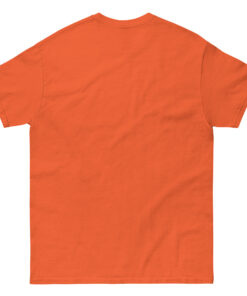 Camiseta clásica unisex algodón personalizable, vista trasera