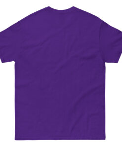 Camiseta clásica unisex algodón personalizable, vista trasera