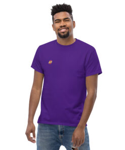 Camiseta clásica unisex algodón personalizable, vista frontal